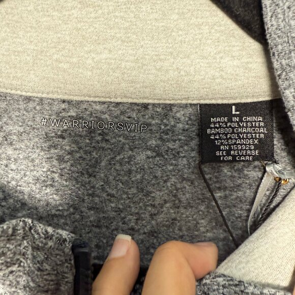 NWT Golden State Warriors VIP Collection Gray Alpine Jacket Indy 24 Edition - Picture 4 of 6